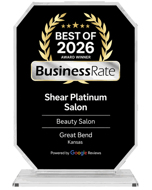 BusinessRate Best of 2026 Award - Shear Platinum Salon
